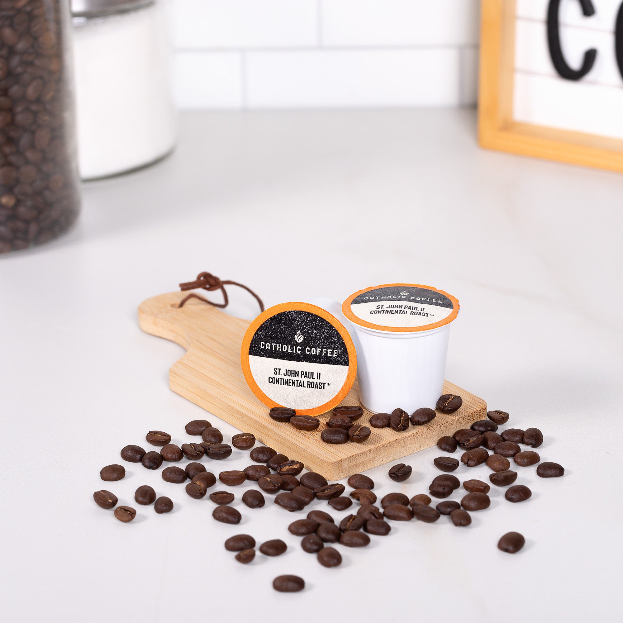 St. John Paul II Peruvian Dark Roast 12 K-Cup Box