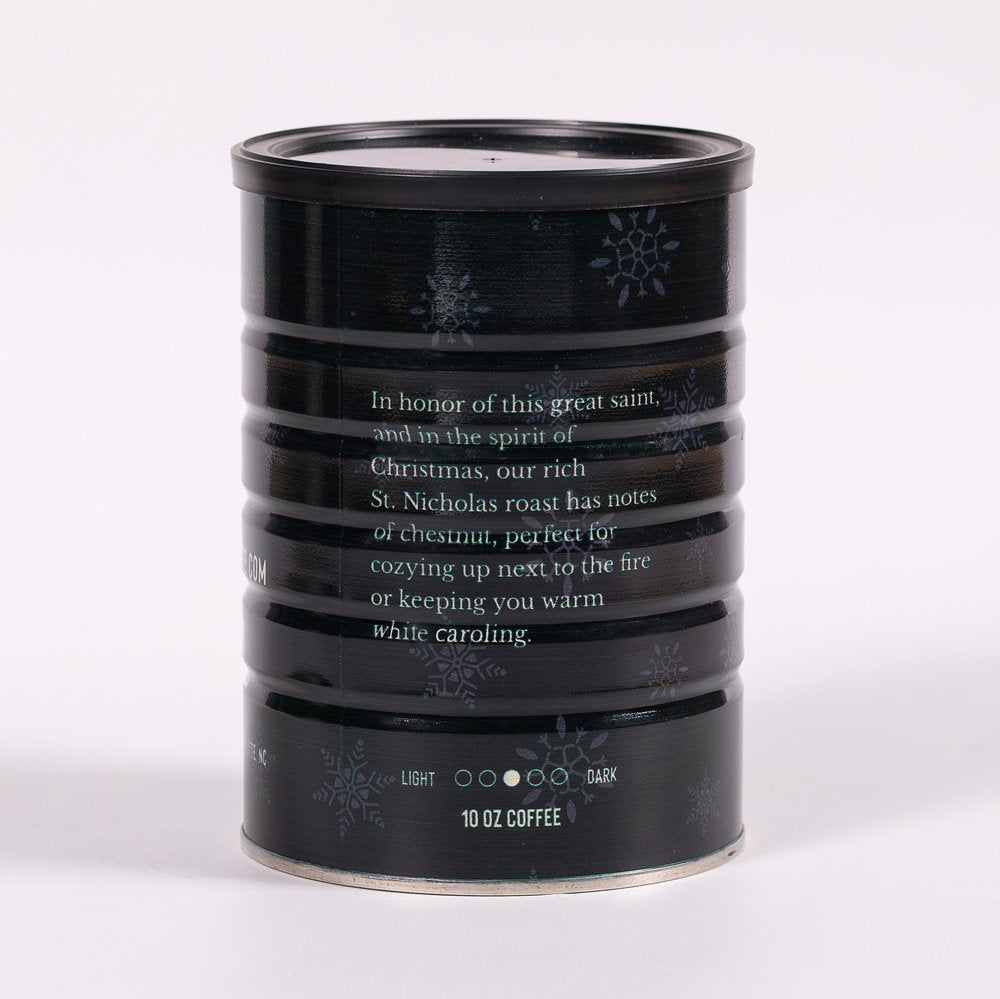 St. Nicholas Christmas Blend Coffee in Limited Edition Can
