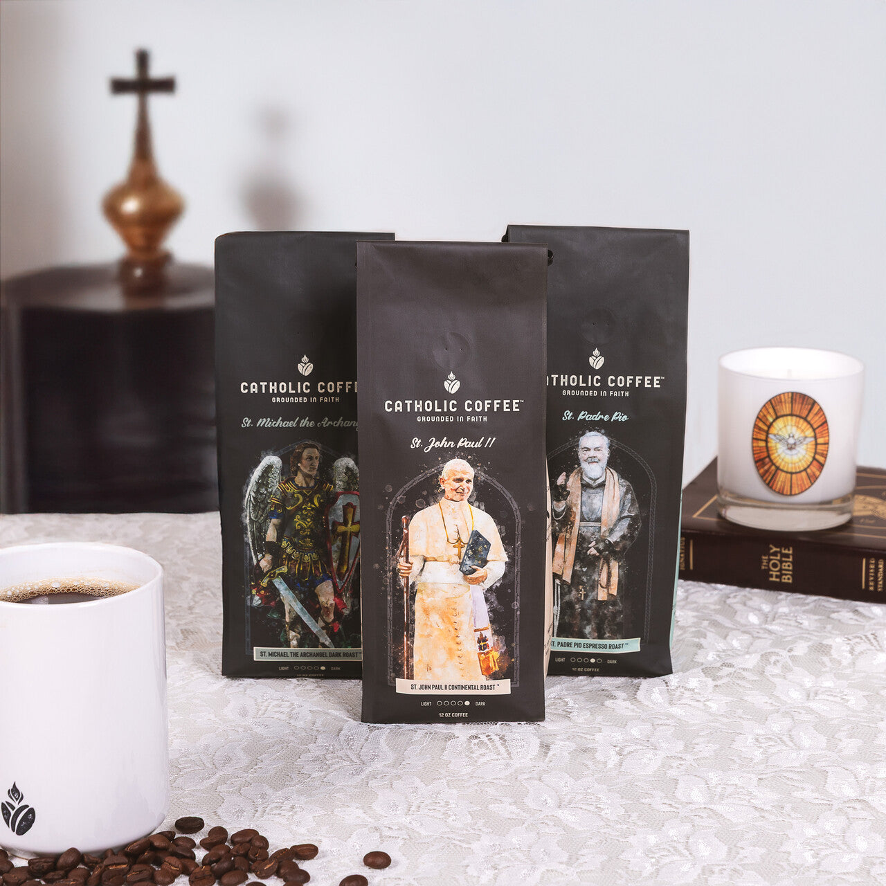 Catholic Coffee Priests Coffee Gift Set