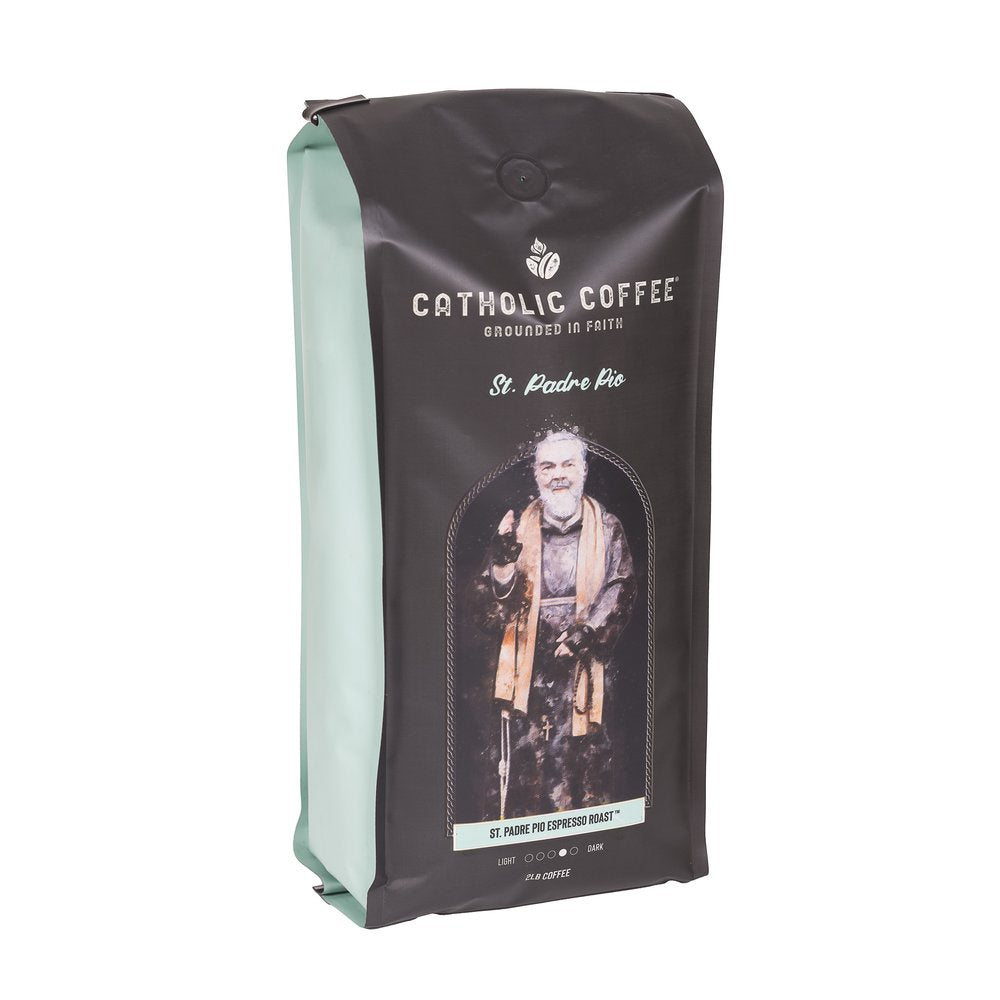 Padre Pio Espresso Roast Coffee - 2 lb. Bag