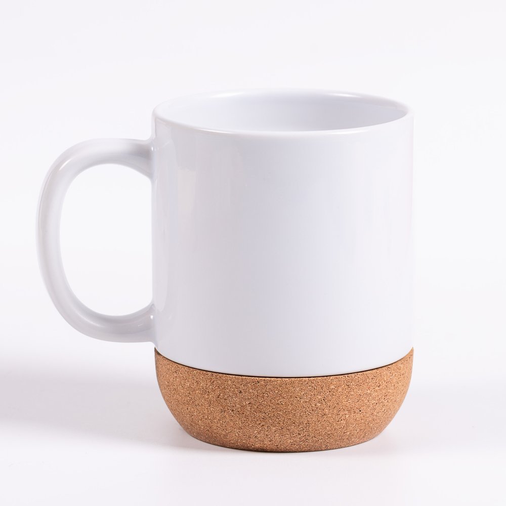 Donut Be Afraid Cork Bottom Coffee Mug