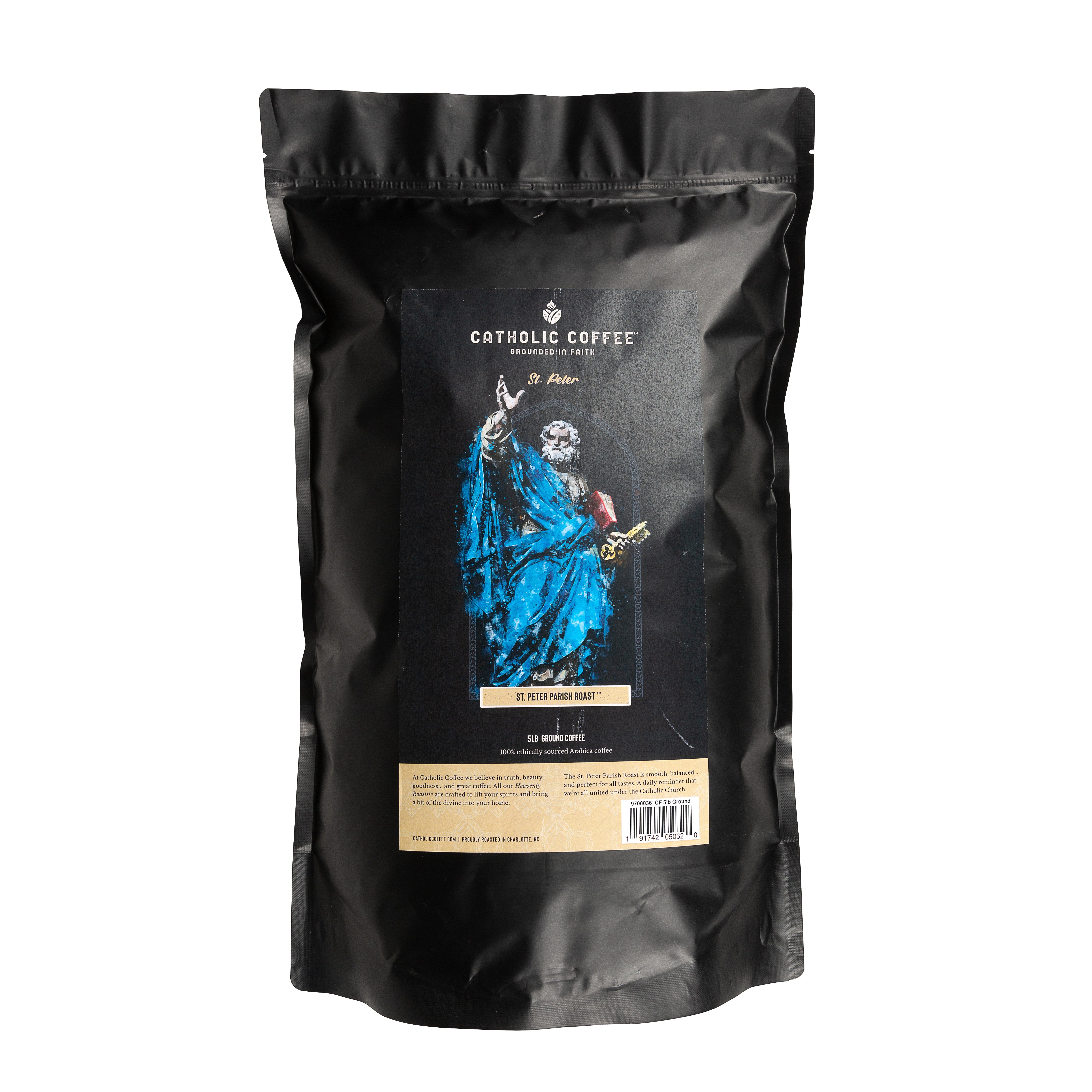 St. Peter Parish Roast Coffee - 5 lb. Bag