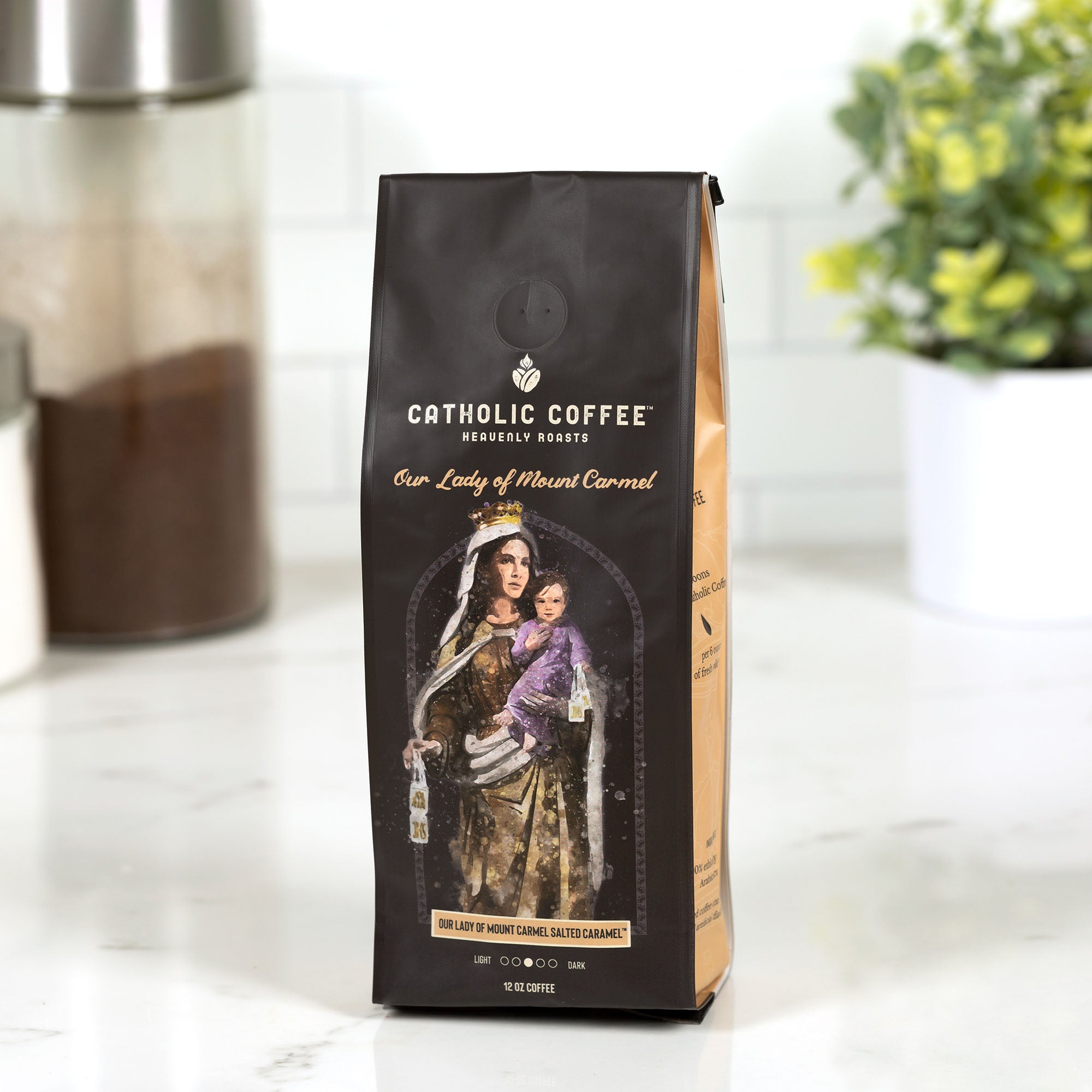 Our Lady of Mount Carmel Salted Caramel Coffee - 12 oz. Bag