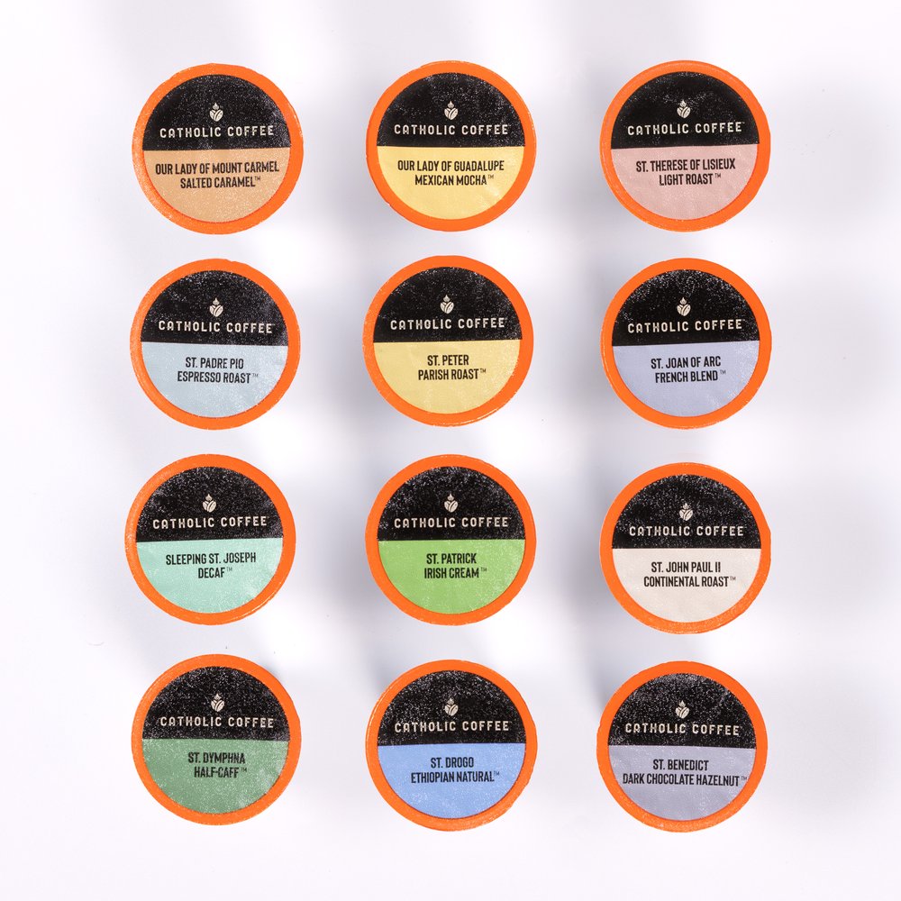 All Saints Variety Pack K-cups - Set of 12