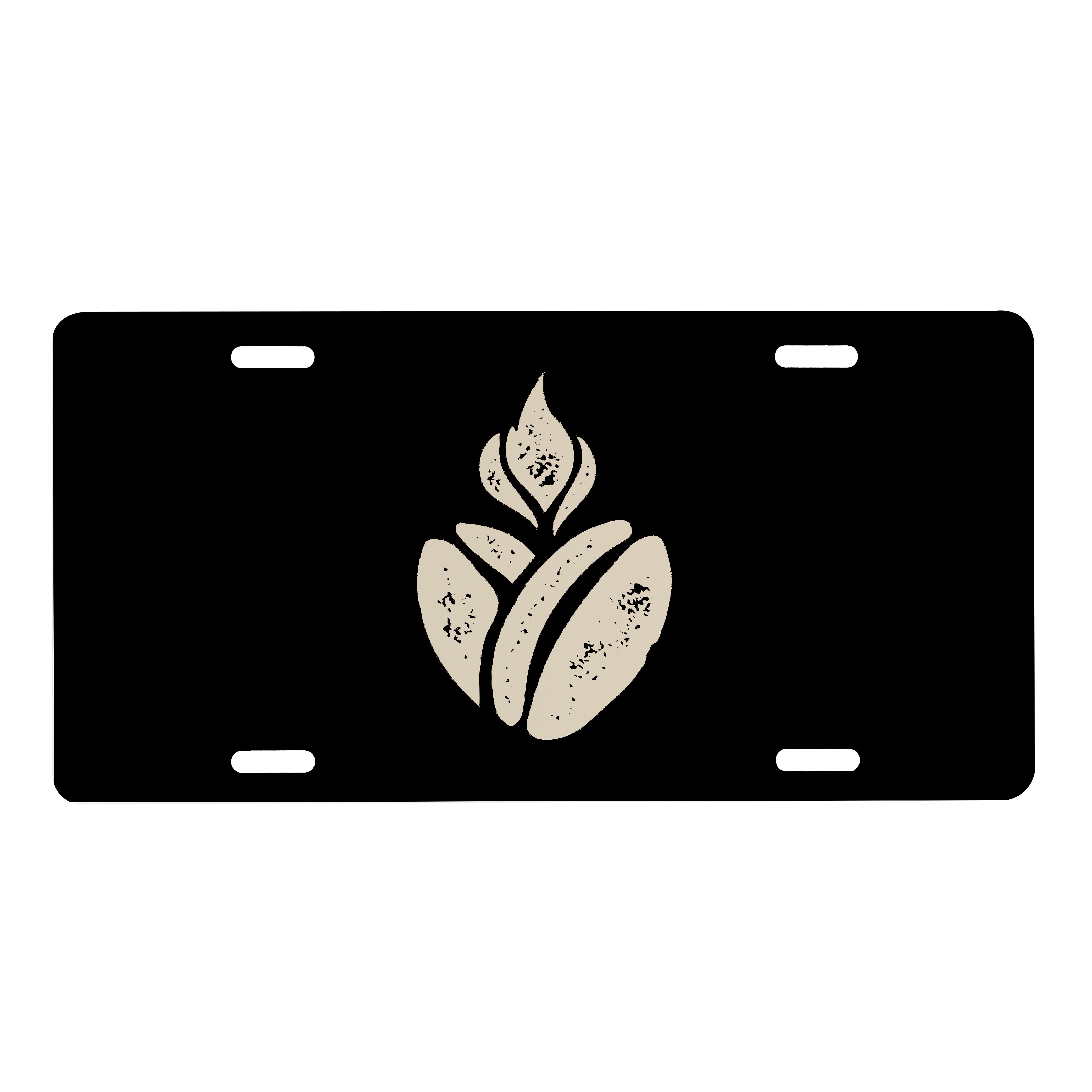 Catholic Coffee Logo License Plate
