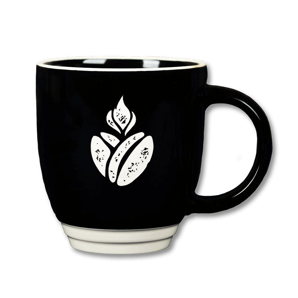 Catholic Coffee Black Logo Mug