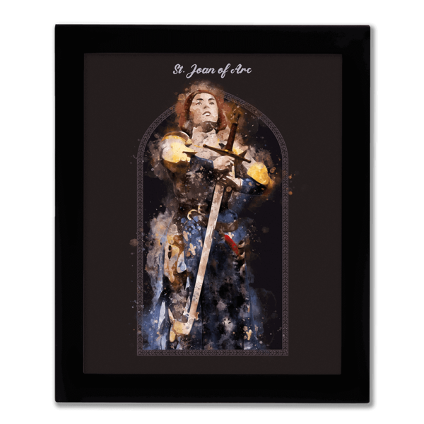 St. Joan of Arc Framed Print