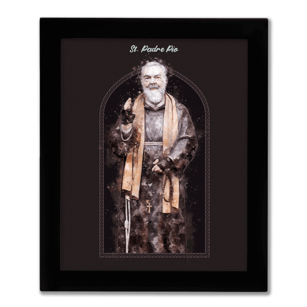 St. Padre Pio Framed Print
