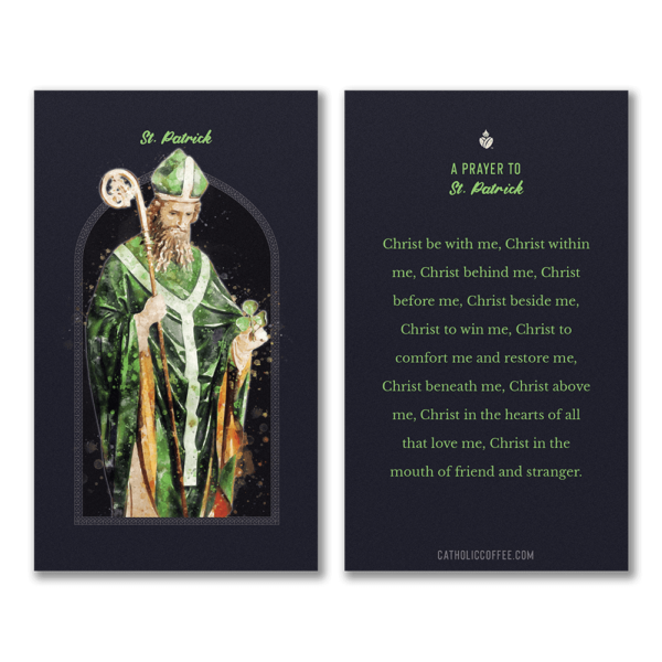 St. Patrick Prayer Cards – Pack of 3