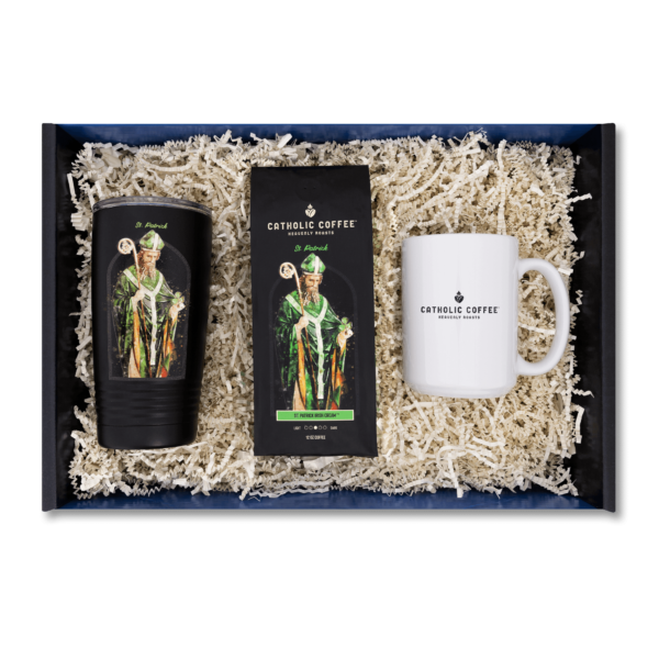 St. Patrick Irish Cream and Coffee Mug Gift Set