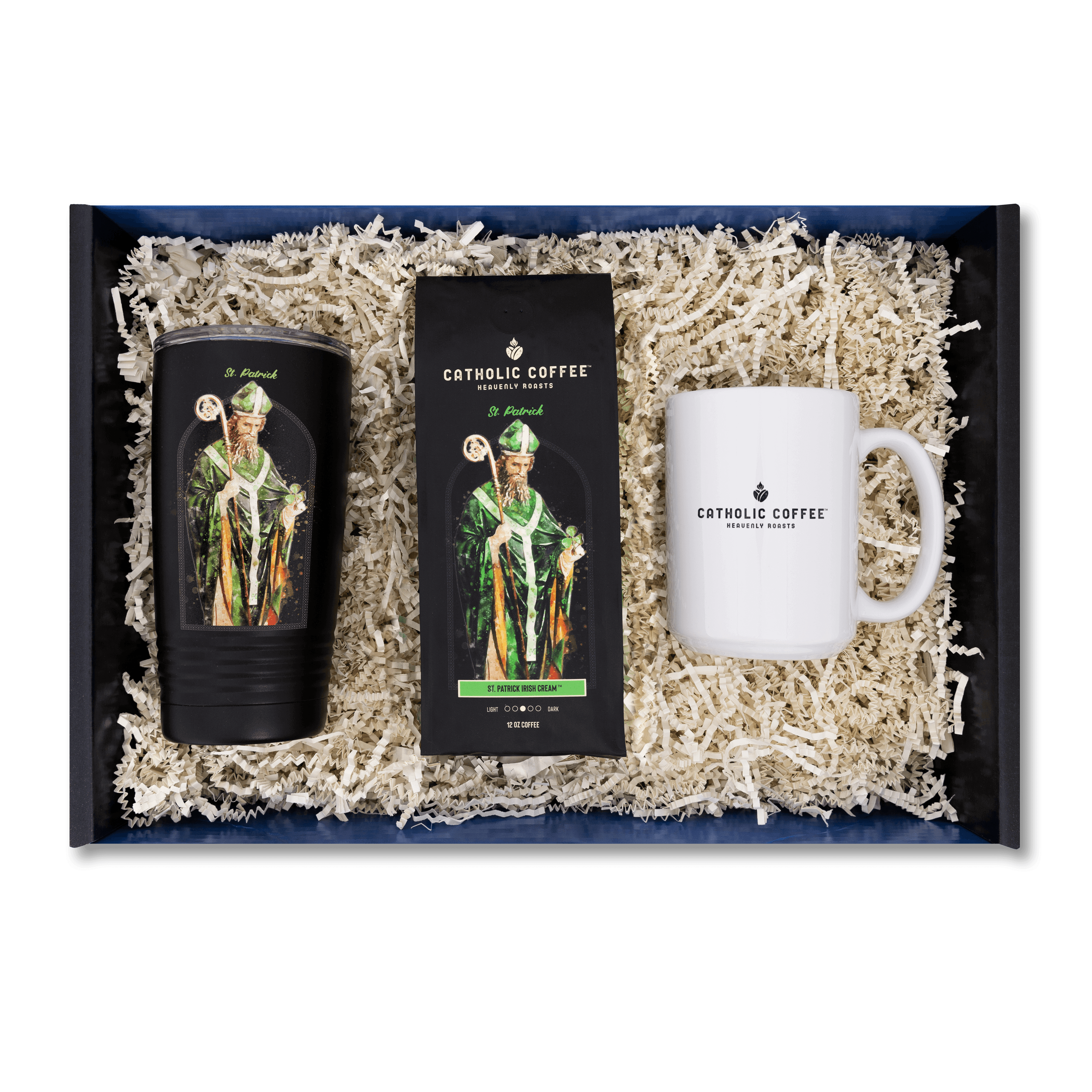 St. Patrick Irish Cream and Coffee Mug Gift Set